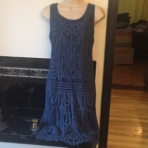 Women’s sleeveless crochet summer dress